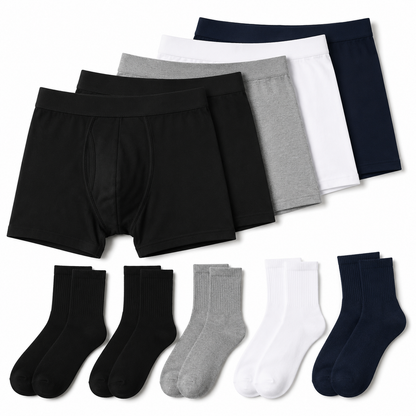 Packs ROUTINE Caleçon/chaussette