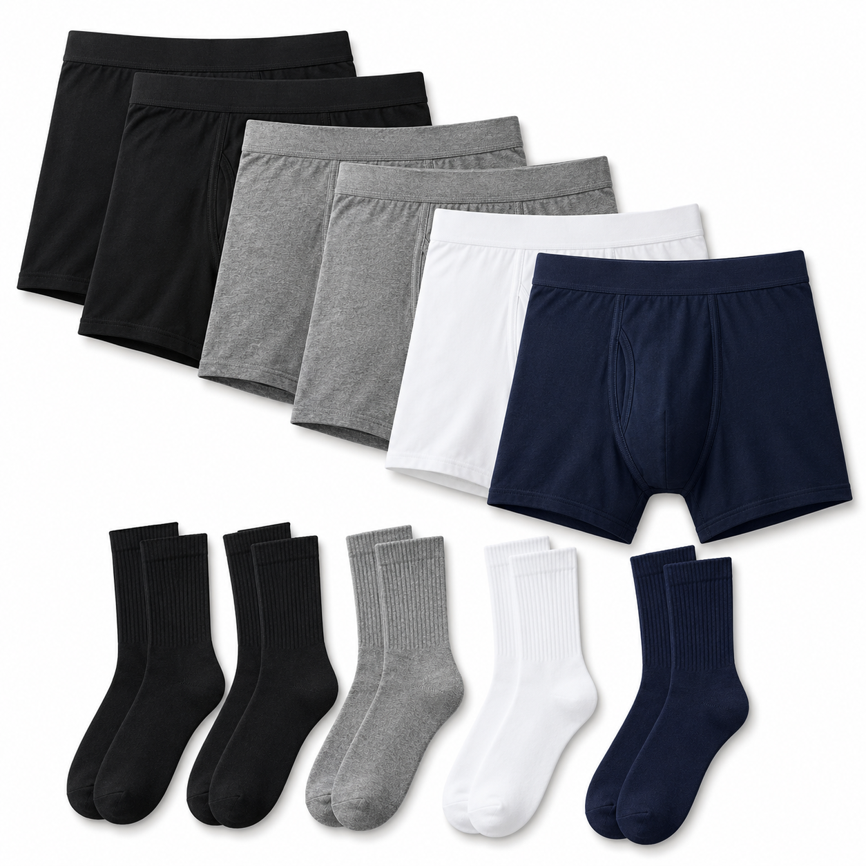 Packs ROUTINE Caleçon/chaussette